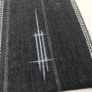 本縫い ボタンホールの穴かがり 神戸洋服 中山手縫製所