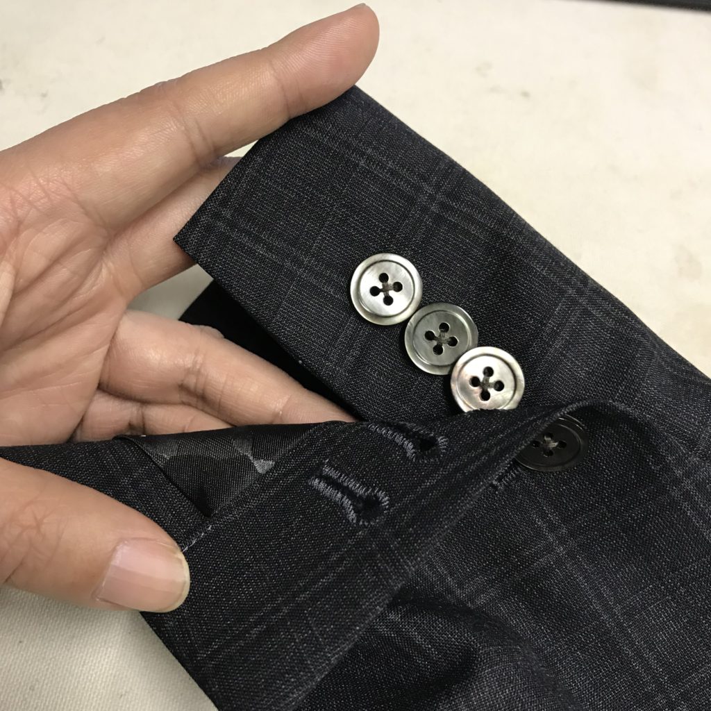 スーツの豆知識》袖について！ | 神戸洋服 中山手縫製所